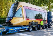 Arrivato a Bologna il primo tram